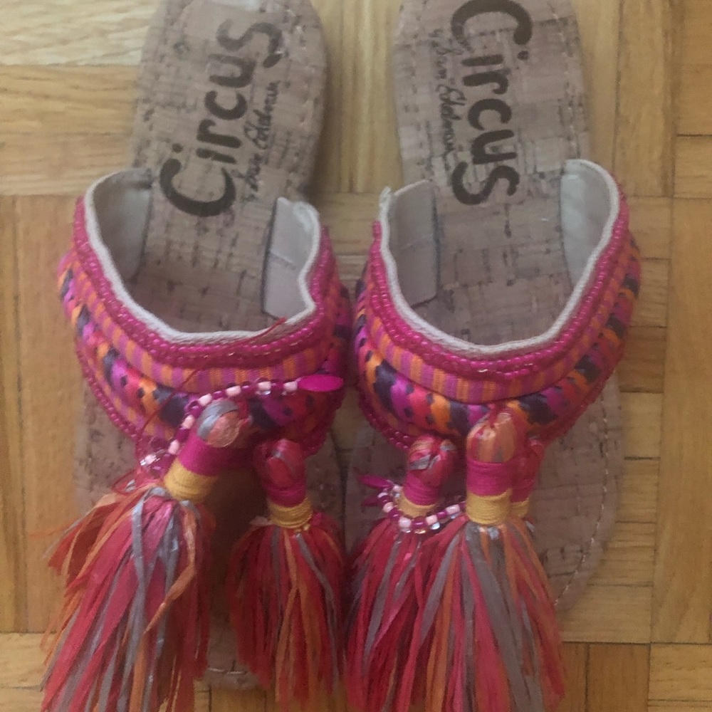 🌷Sam Edelman- Circus- Multi Color Sandals- 6M